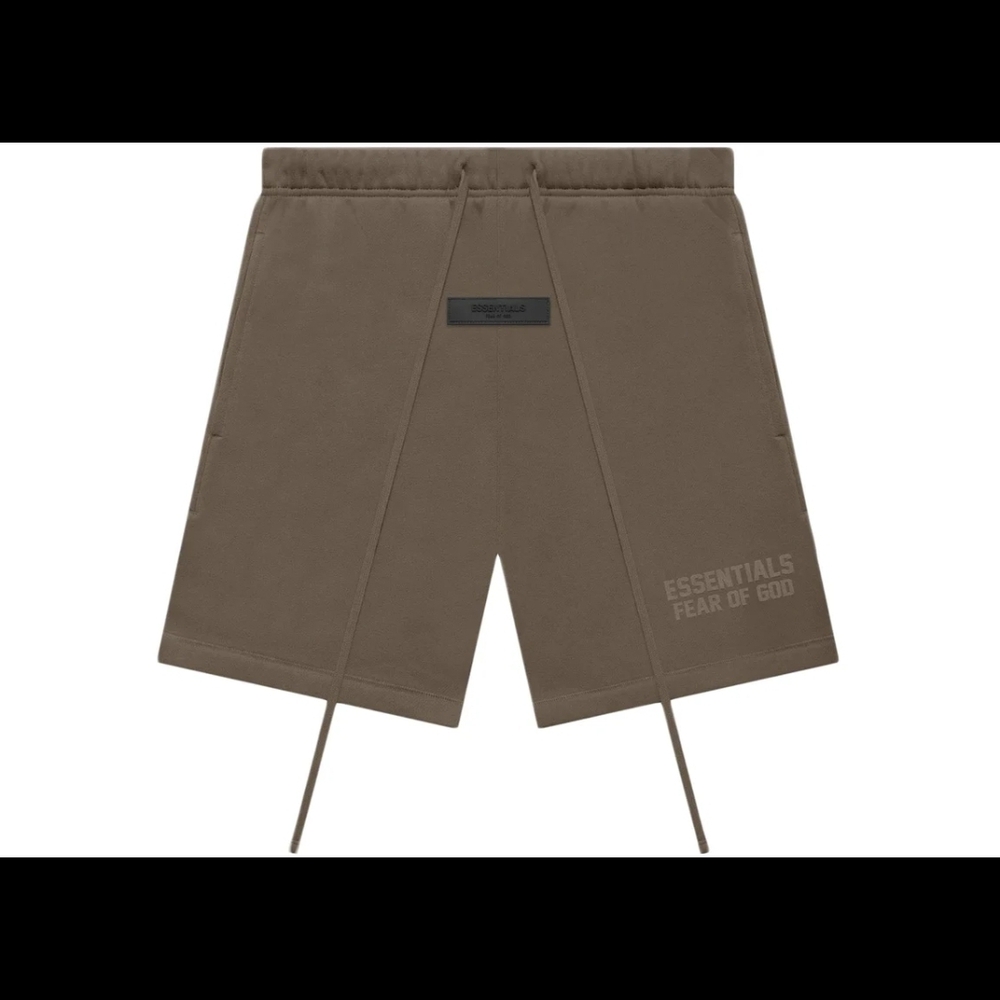 Fear of God Essentials Brown Athletic Shorts